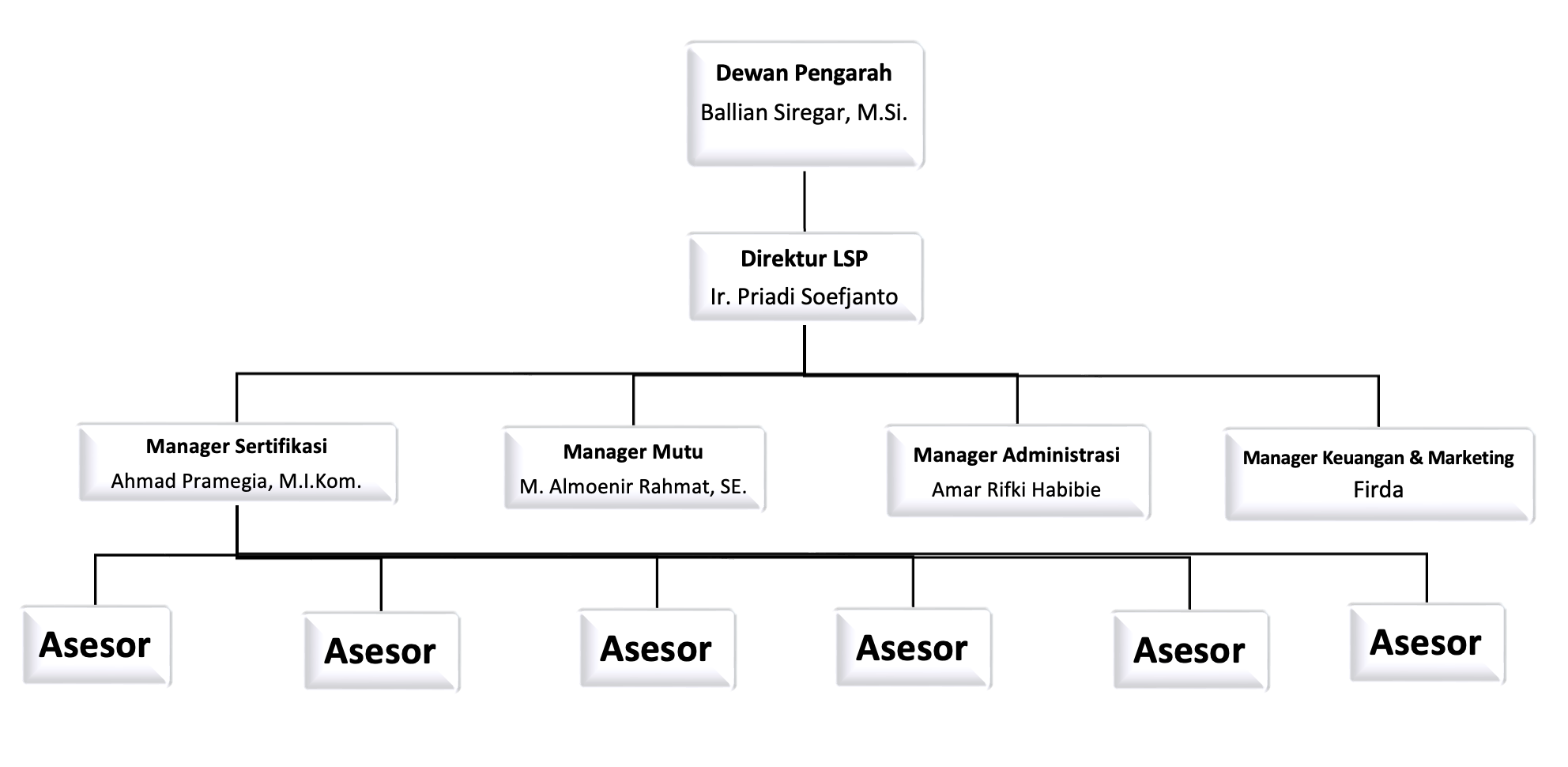 Struktur Organisasi LSP